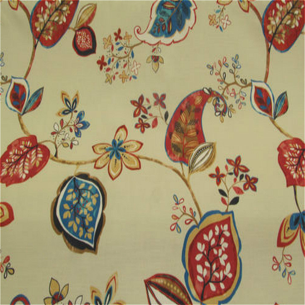 Chess Hana Curtain Fabric Rust