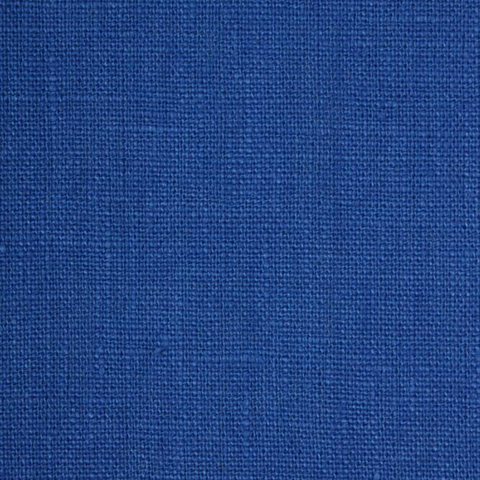 Soft Draping Linen Curtain Fabric Moroccan Blue