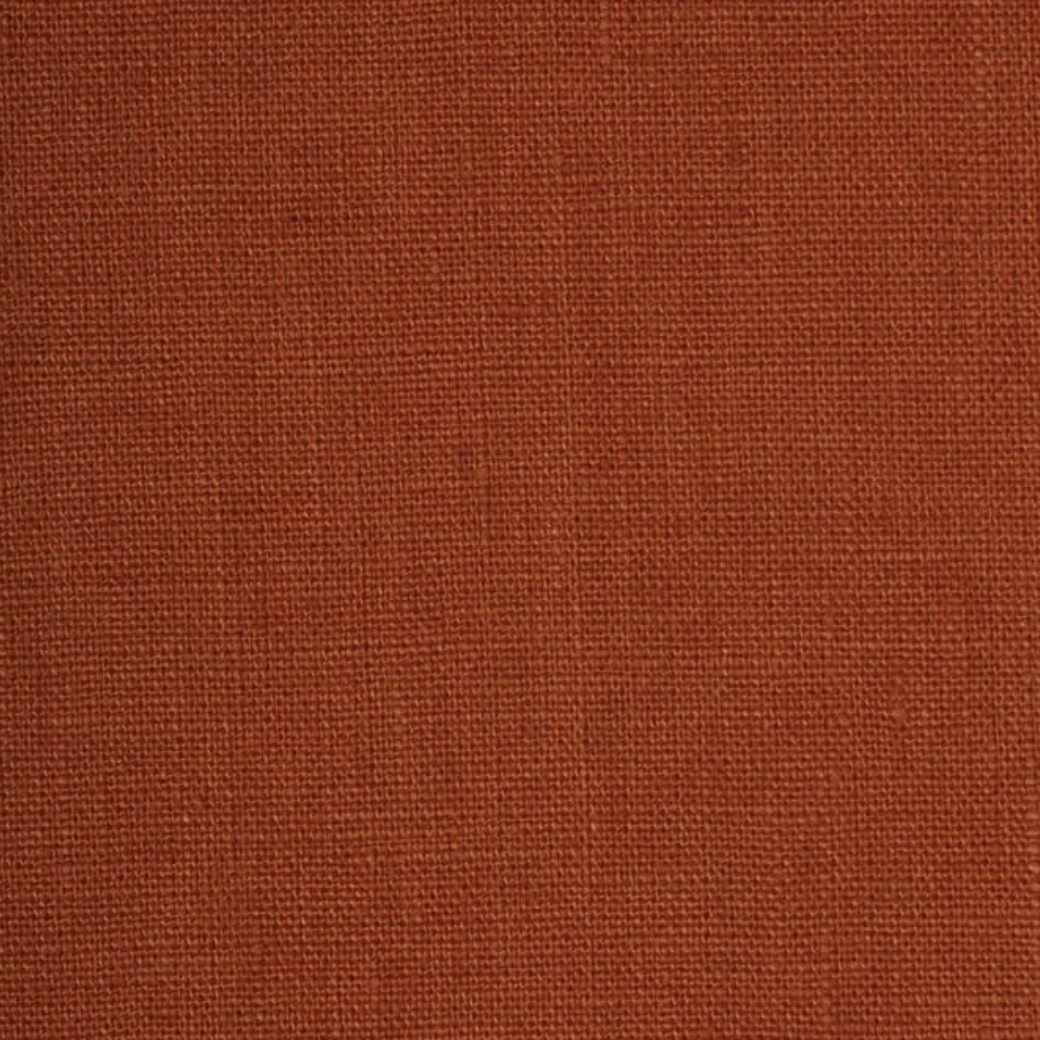 Soft Draping Linen Curtain Fabric Sienna