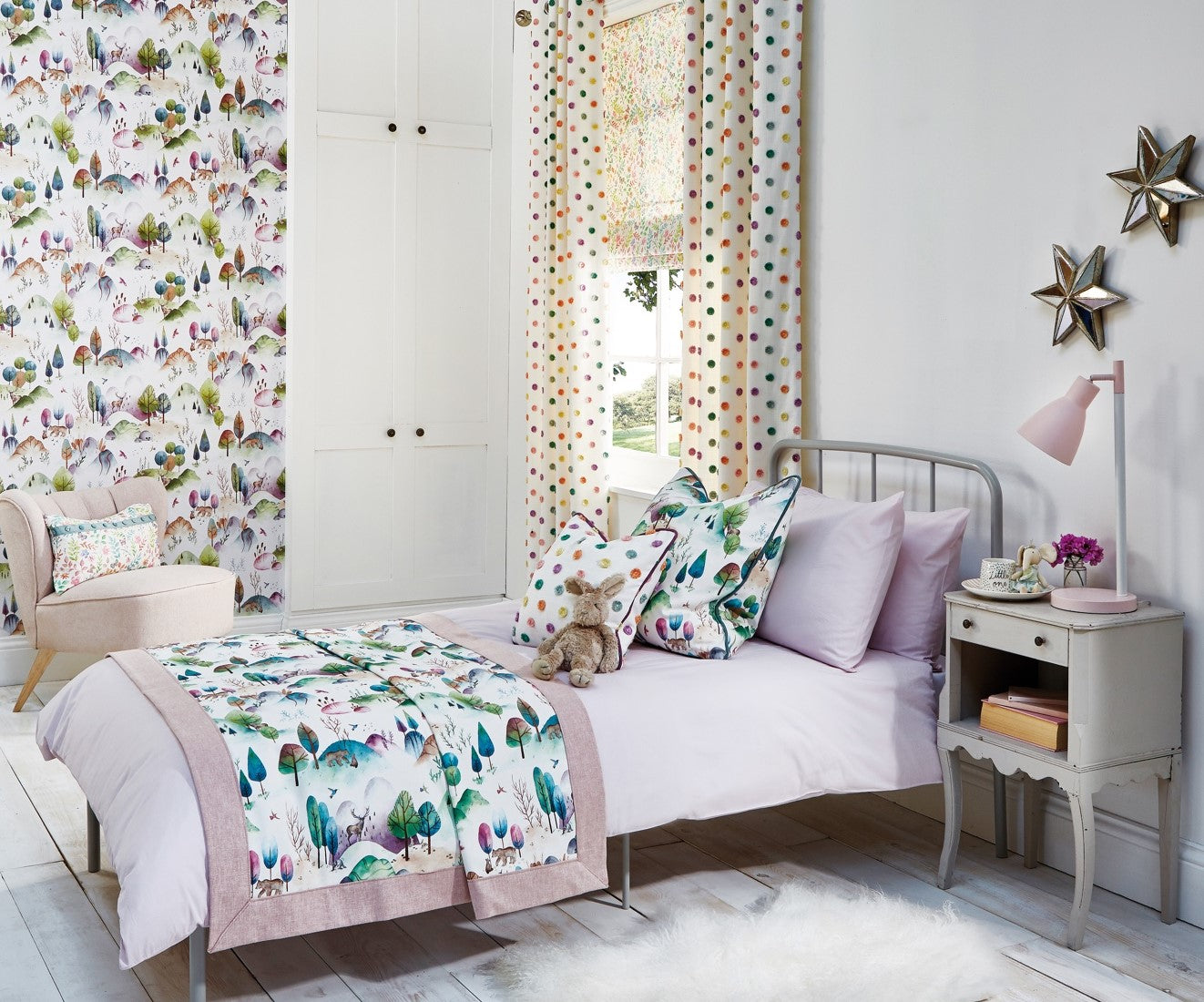 Prestigious Textiles Woodland Walk Candyfloss