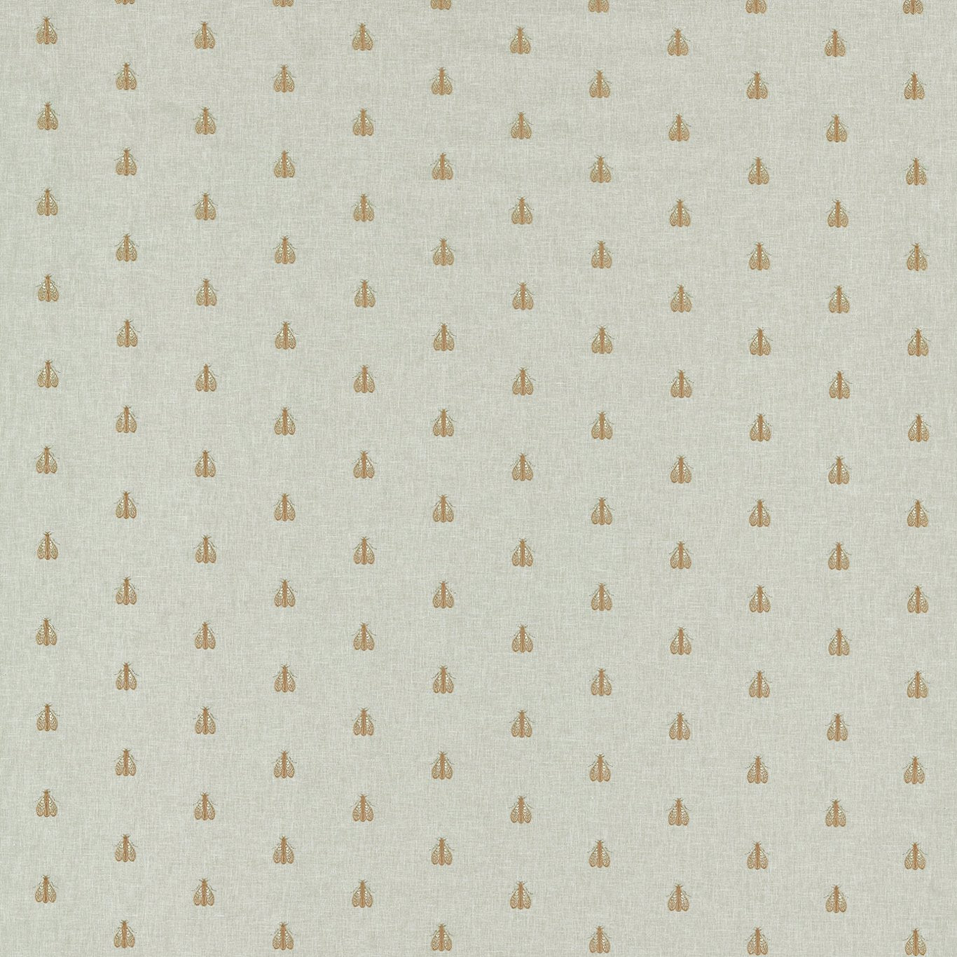 Clarke & Clarke Falena Linen & Gold