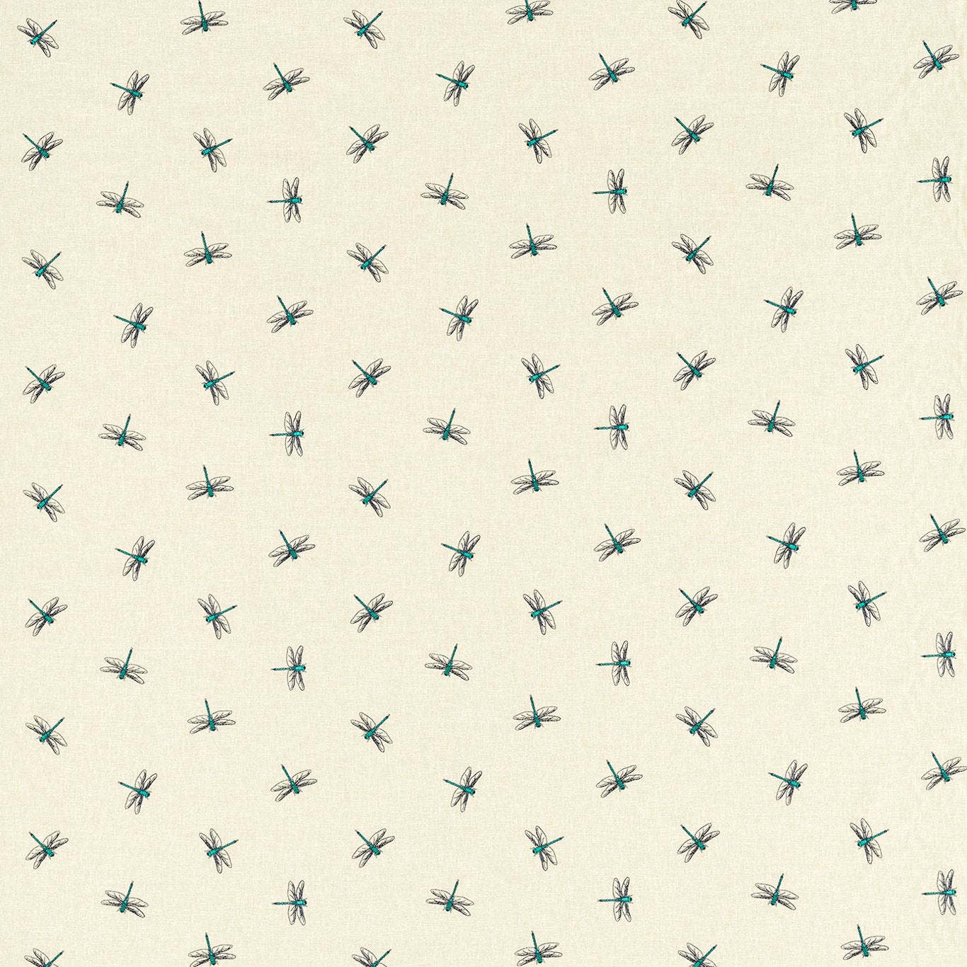 Clarke & Clarke Damsel Teal