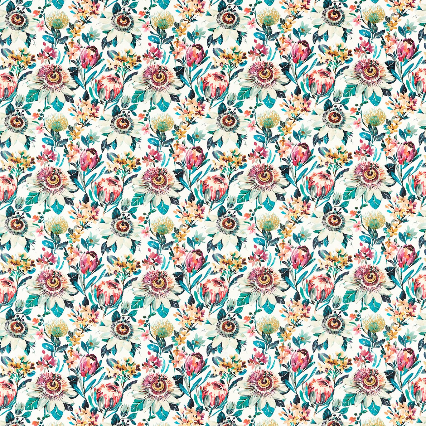 Clarke & Clarke Paradise Russet