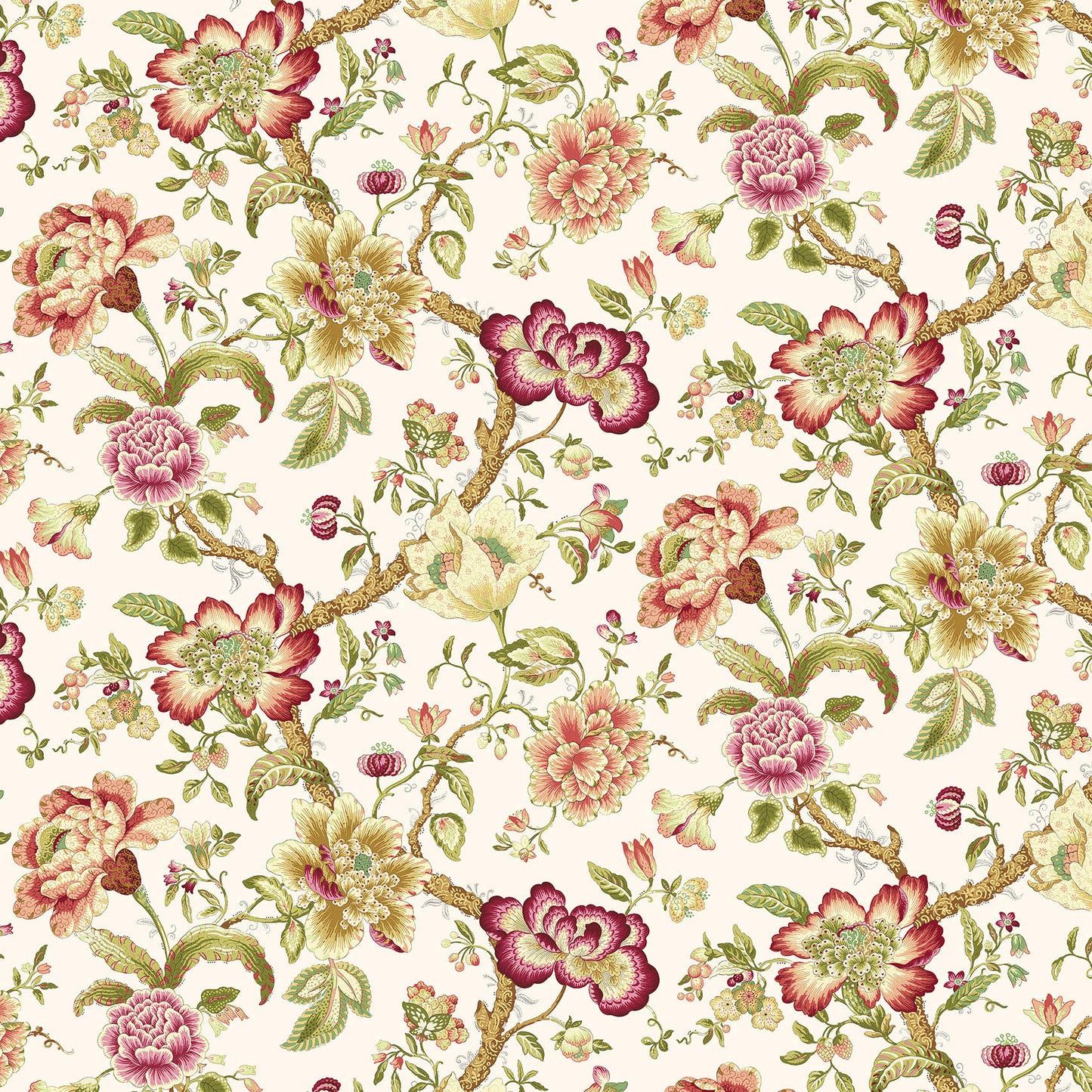 Edinburgh Weavers Blyton White