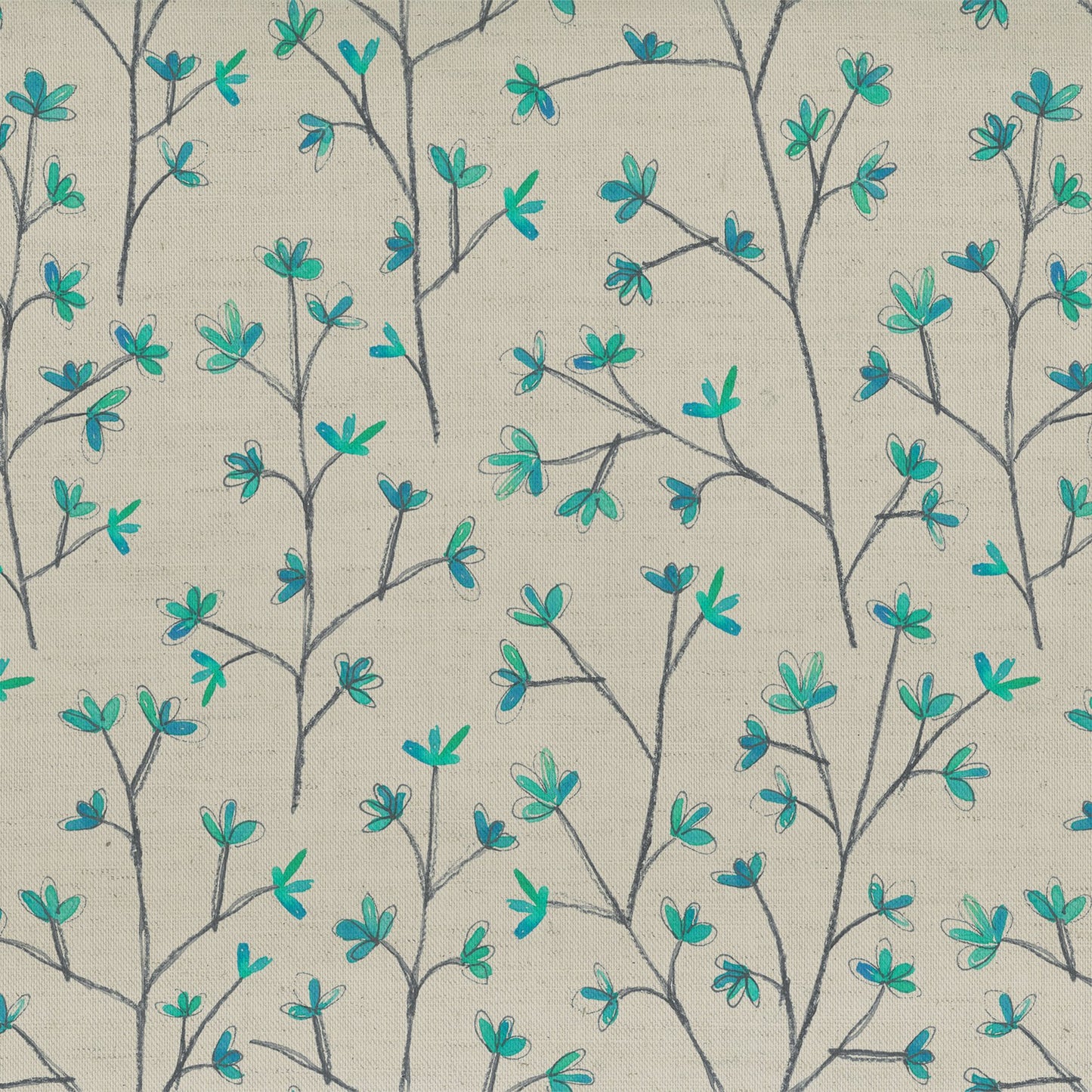 Voyage Ophelia Cornflower Linen