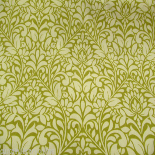 iLiv Ruskin Curtain Fabric Green