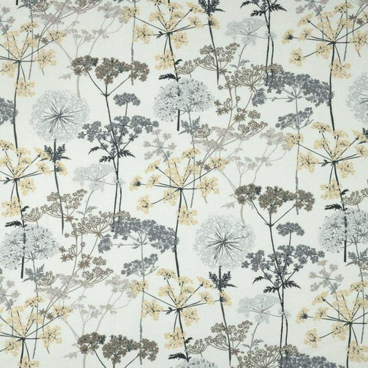 iLiv Hedgerow Curtain Fabric Charcoal