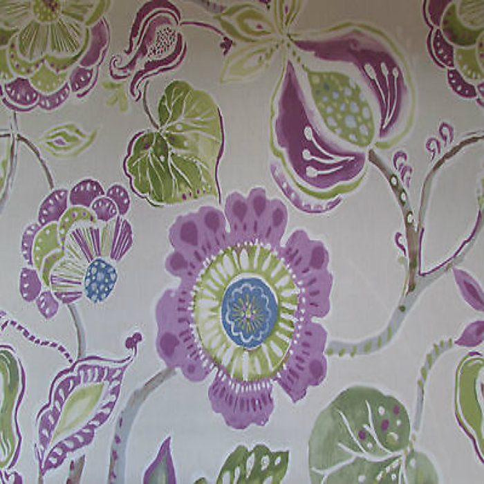 Lamorna Curtain Fabric Orchid