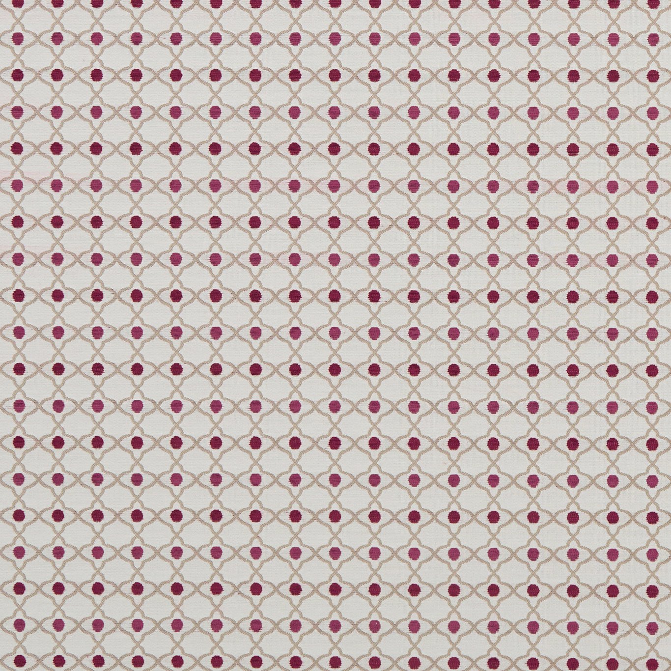 Clarke & Clarke Venus Raspberry