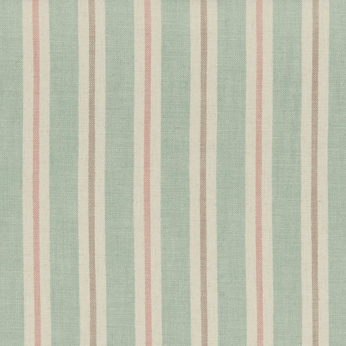 Clarke and Clarke Sackville Stripe Mineral/Blush
