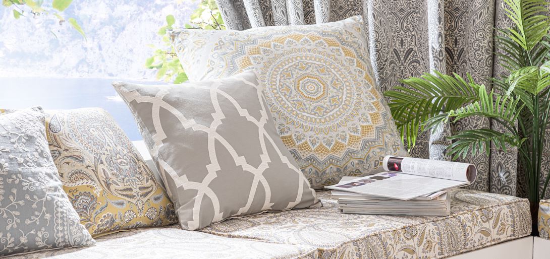 Beaumont Textiles Quetta Marine Blue