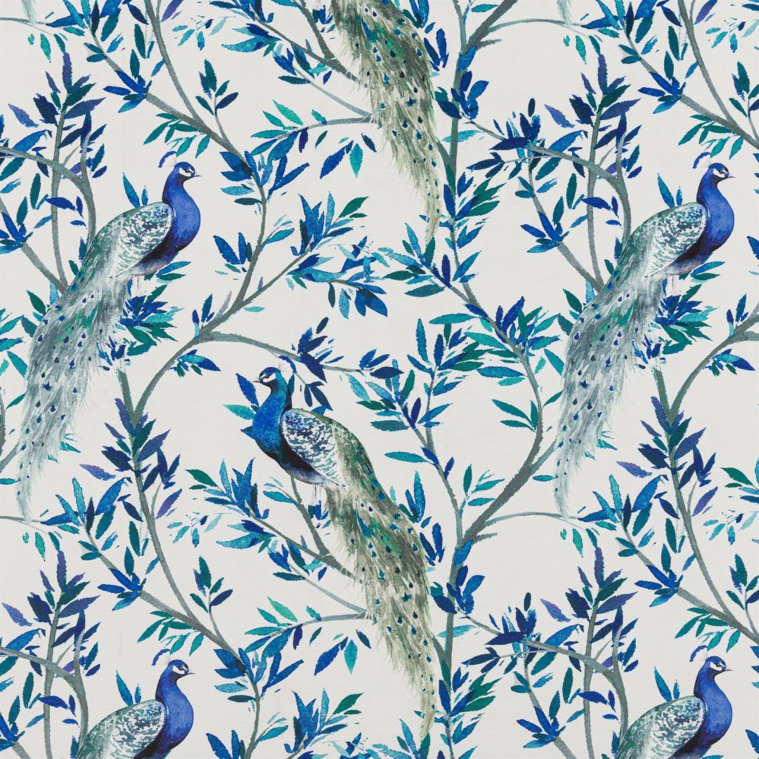 Beaumont Textiles Peacock Ocean