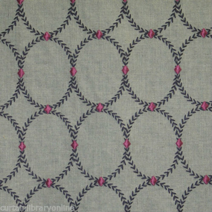 Voyage Pergola Curtain Fabric Mulberry