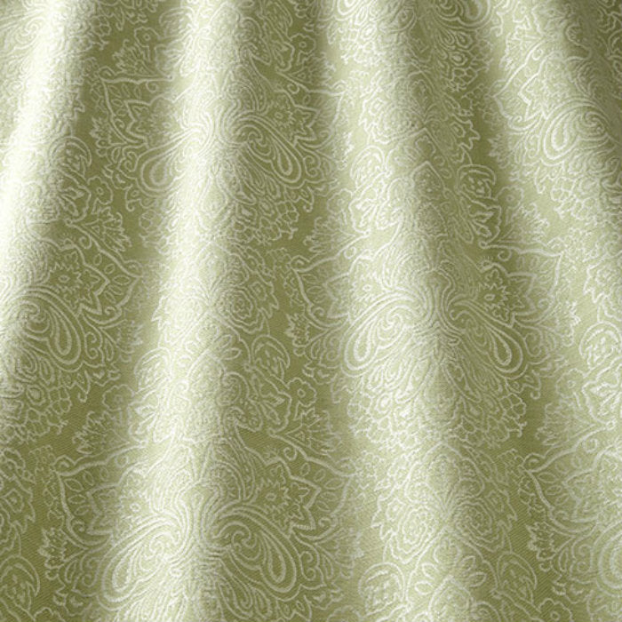 iLiv Renaissance Curtain Fabric Woven Jacquard Fennel