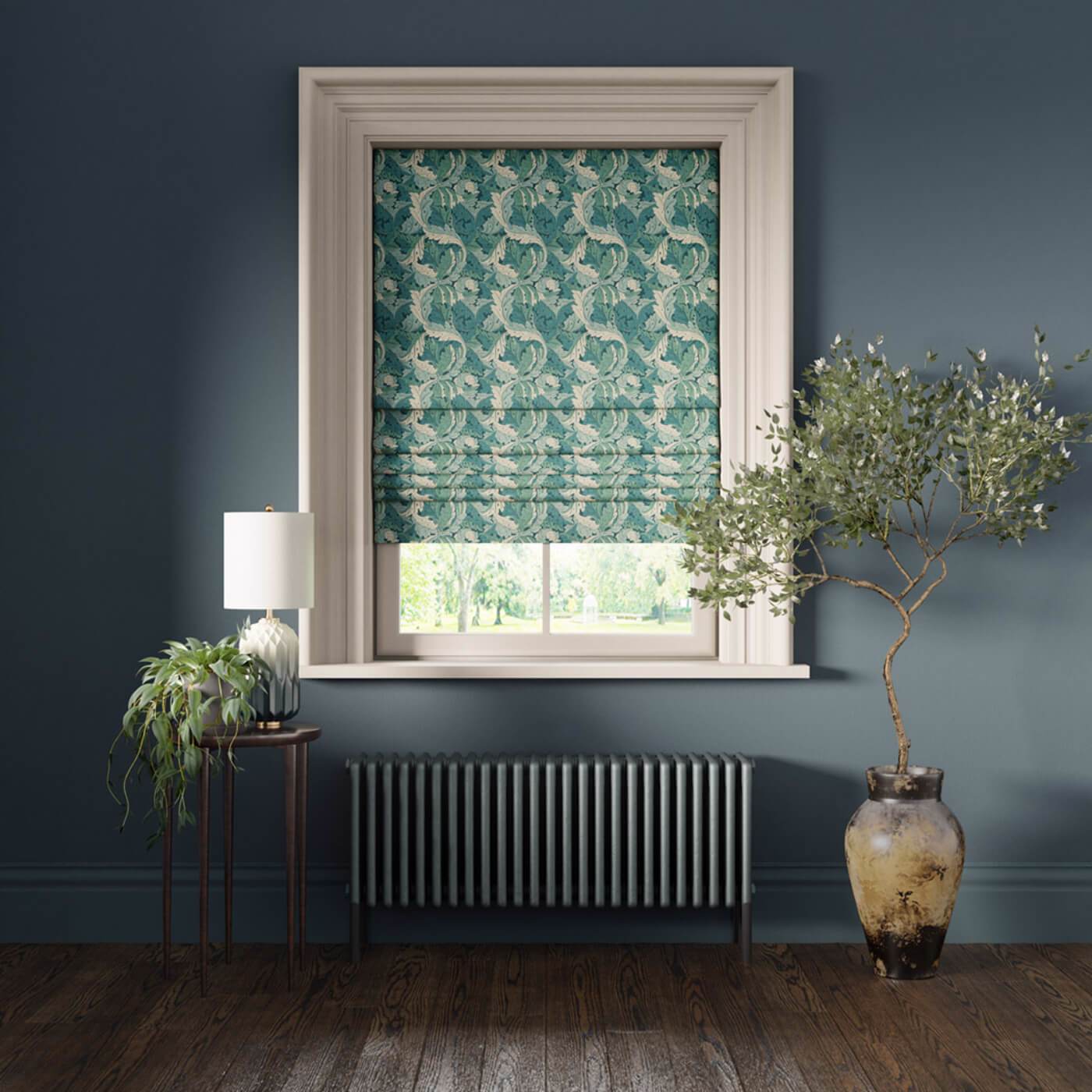 Clarke & Clarke William Morris Acanthus Teal