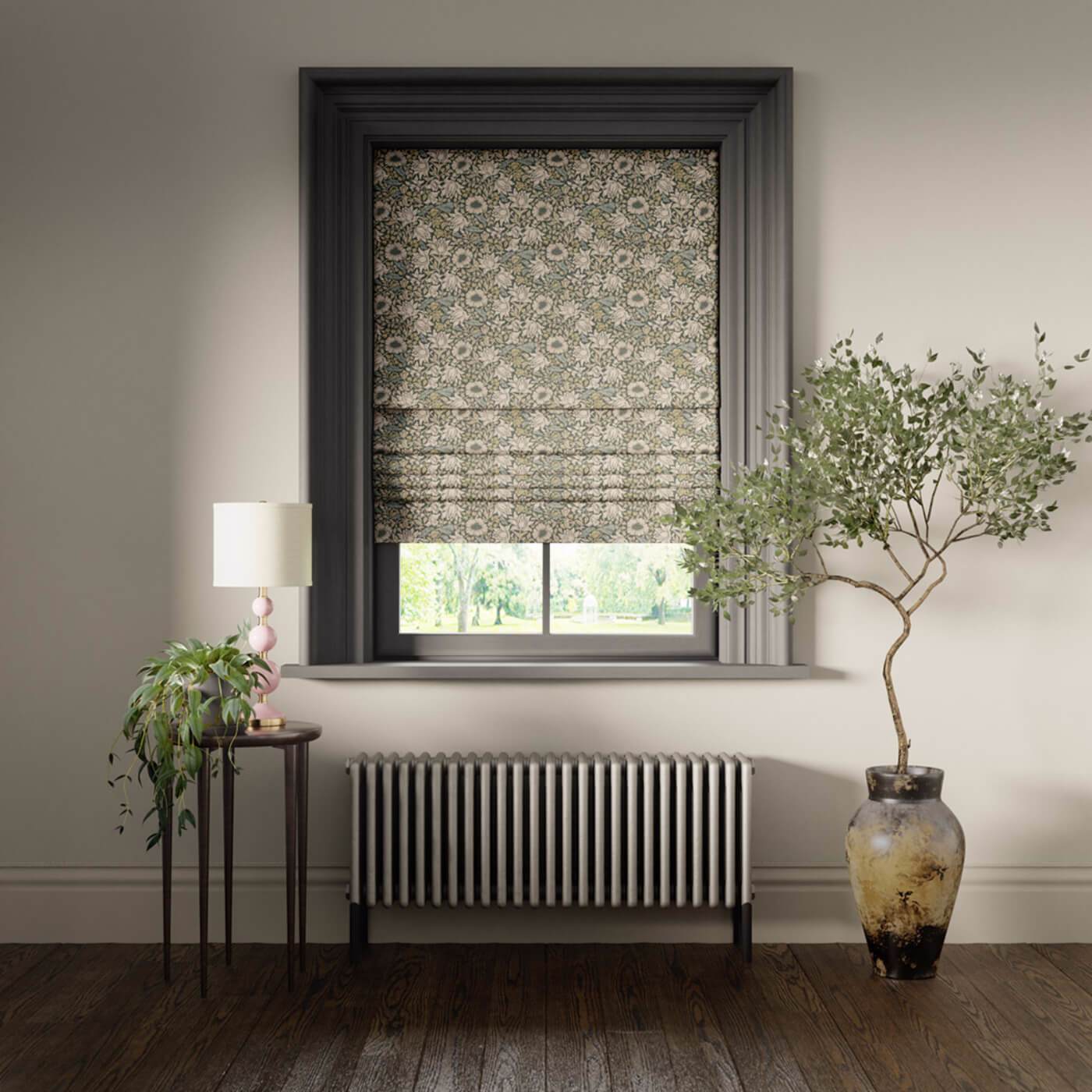 Clarke & Clarke William Morris Mallow Slate/Dove