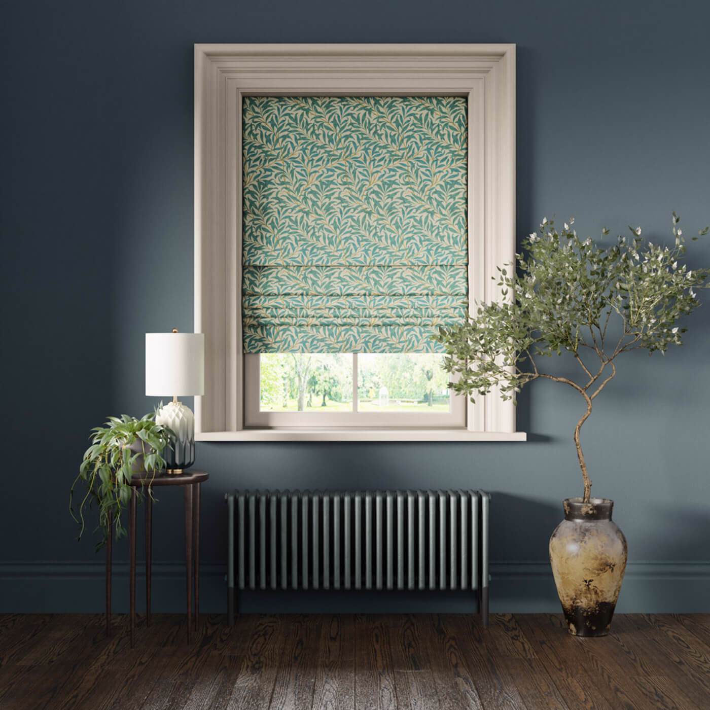 Clarke & Clarke William Morris Willow Boughs Teal