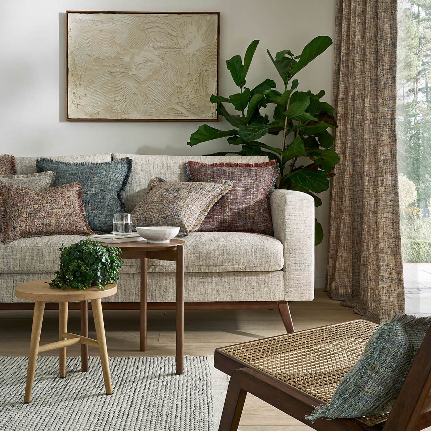 Clarke & Clarke Cetara Dusk