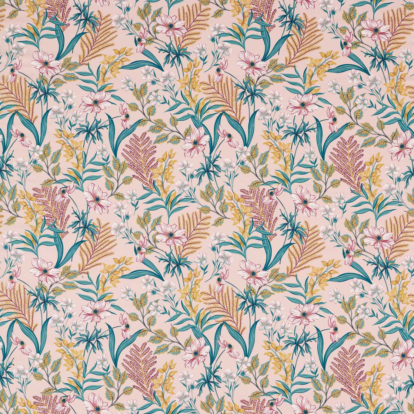 Clarke & Clarke Hazelbury Blush