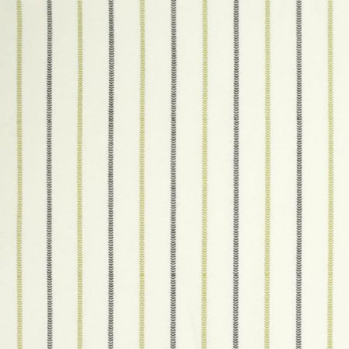 Clarke and Clarke Enya Chartreuse/Charcoal