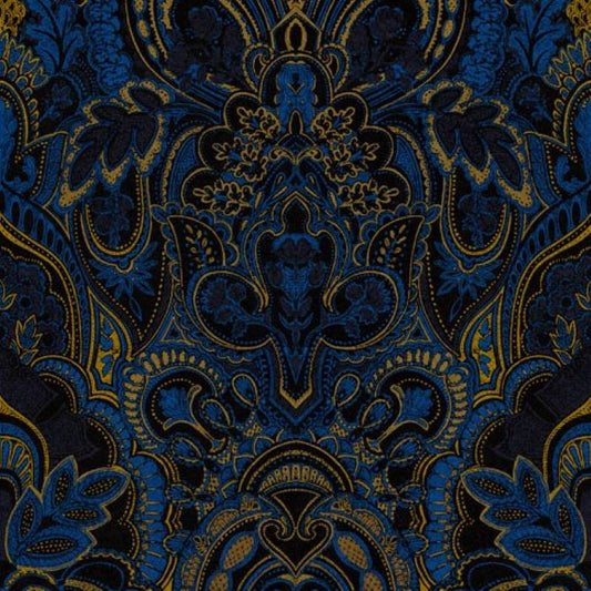 Art of the Loom Damask Dangereuse Oxford Blue