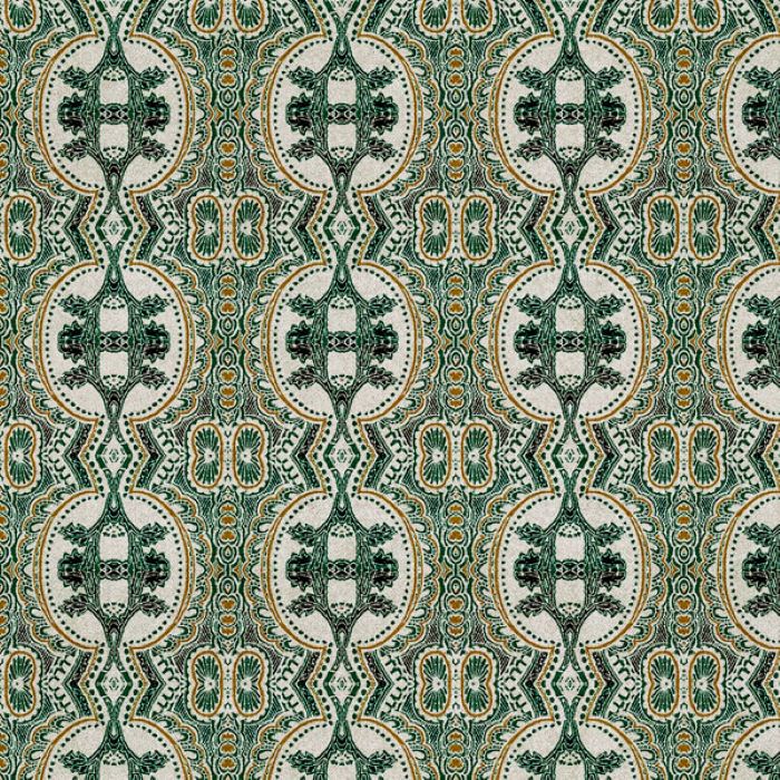 Art of the Loom Dot Dangereuse Gin Bottle Green