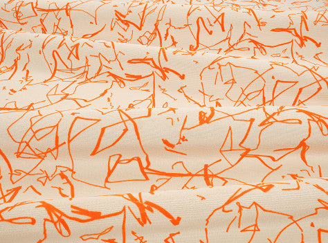 Kirkby Design Scribble Recycled Tangelo