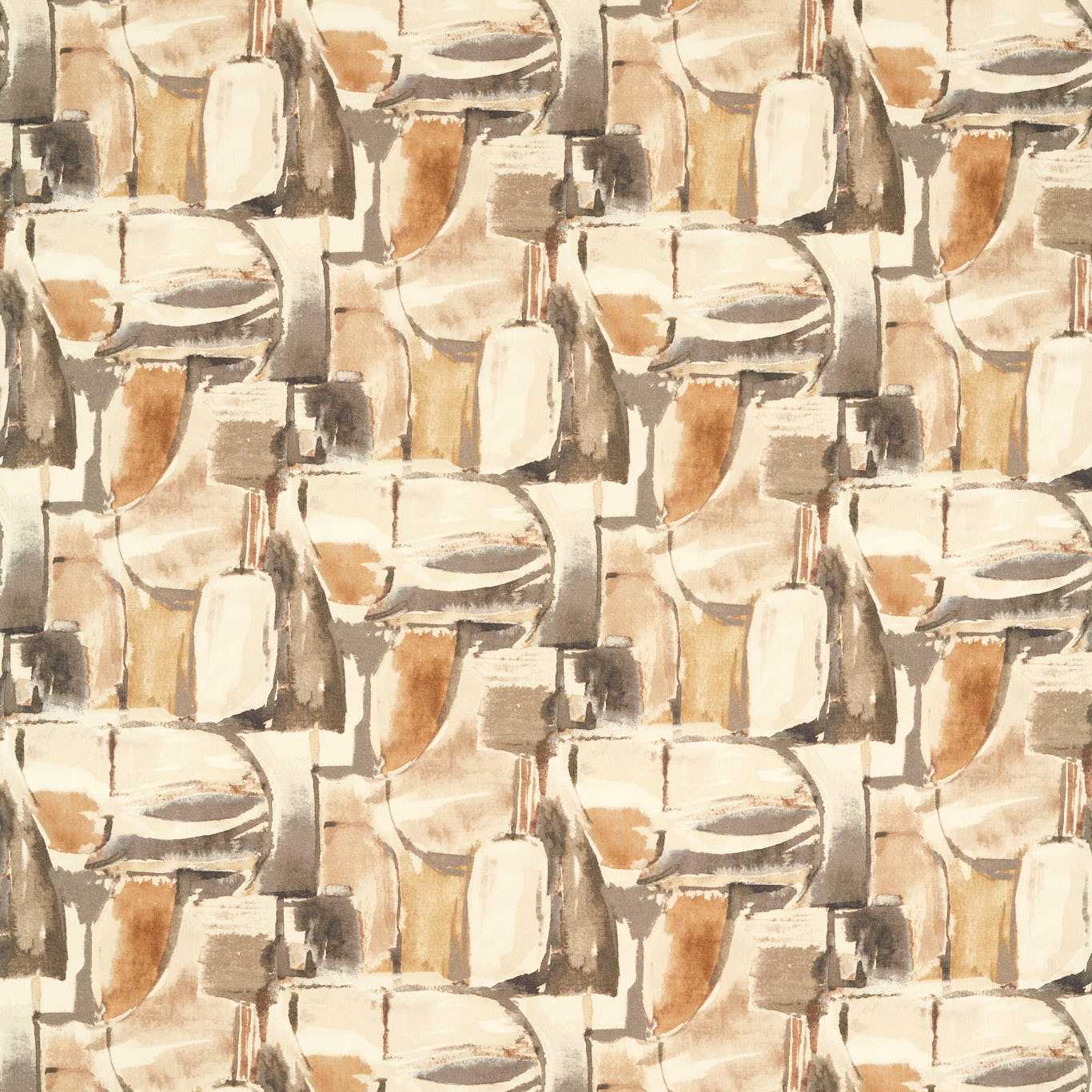 Clarke & Clarke Figura Linen/charcoal