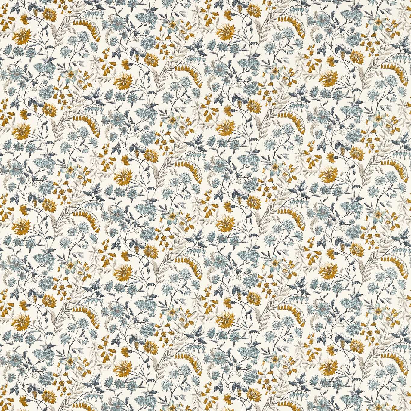 Clarke and Clarke Whinfell Saffron/mineral