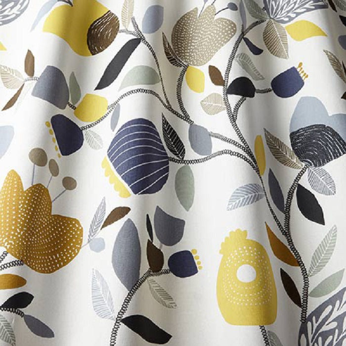 iLiv Pomegranate Trail Fabric Ochre