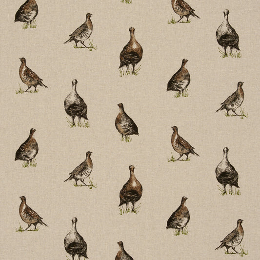 Clarke & Clarke Fougères Gamebirds