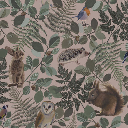 Today Interiors - Forest Friends Wallpaper