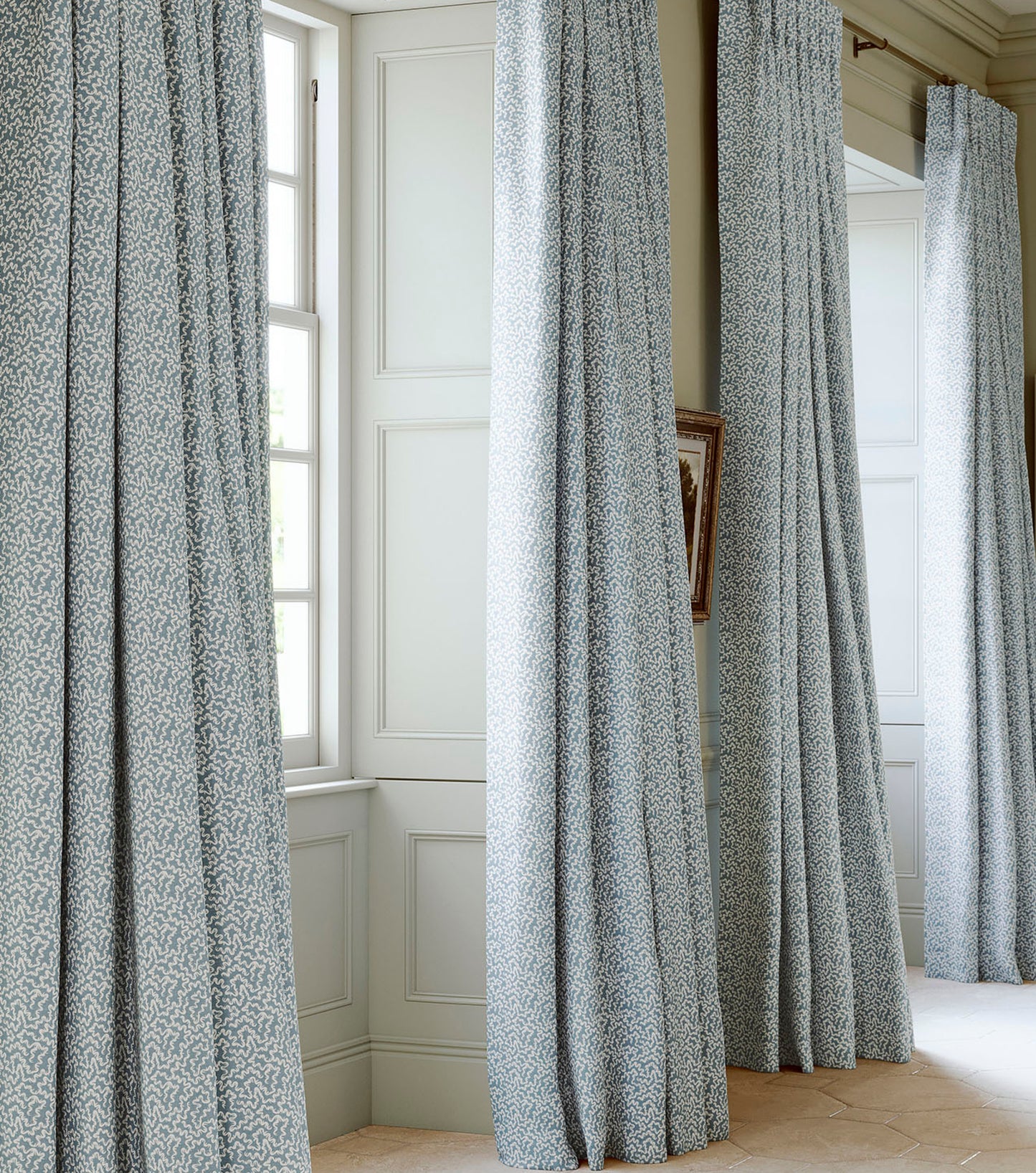 James Hare Lamerie Vermicelli Victoria Blue