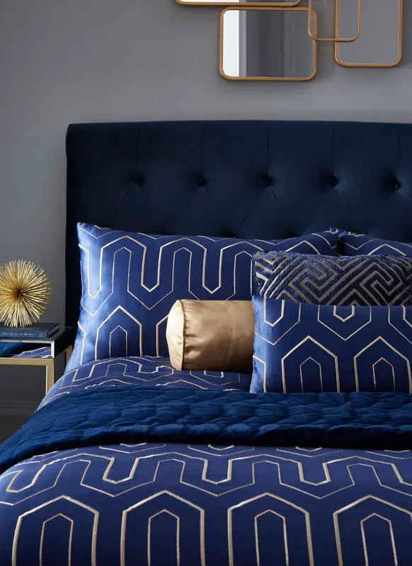 Tess Daly Phoebe Midnight Duvet Cover and Pillowcases