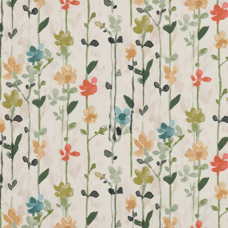 Porter & Stone Woodland Floral Green