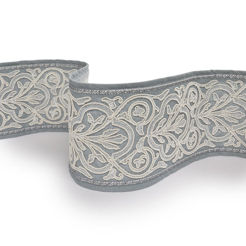 James Hare Scrollwork Braid Lovat Blue