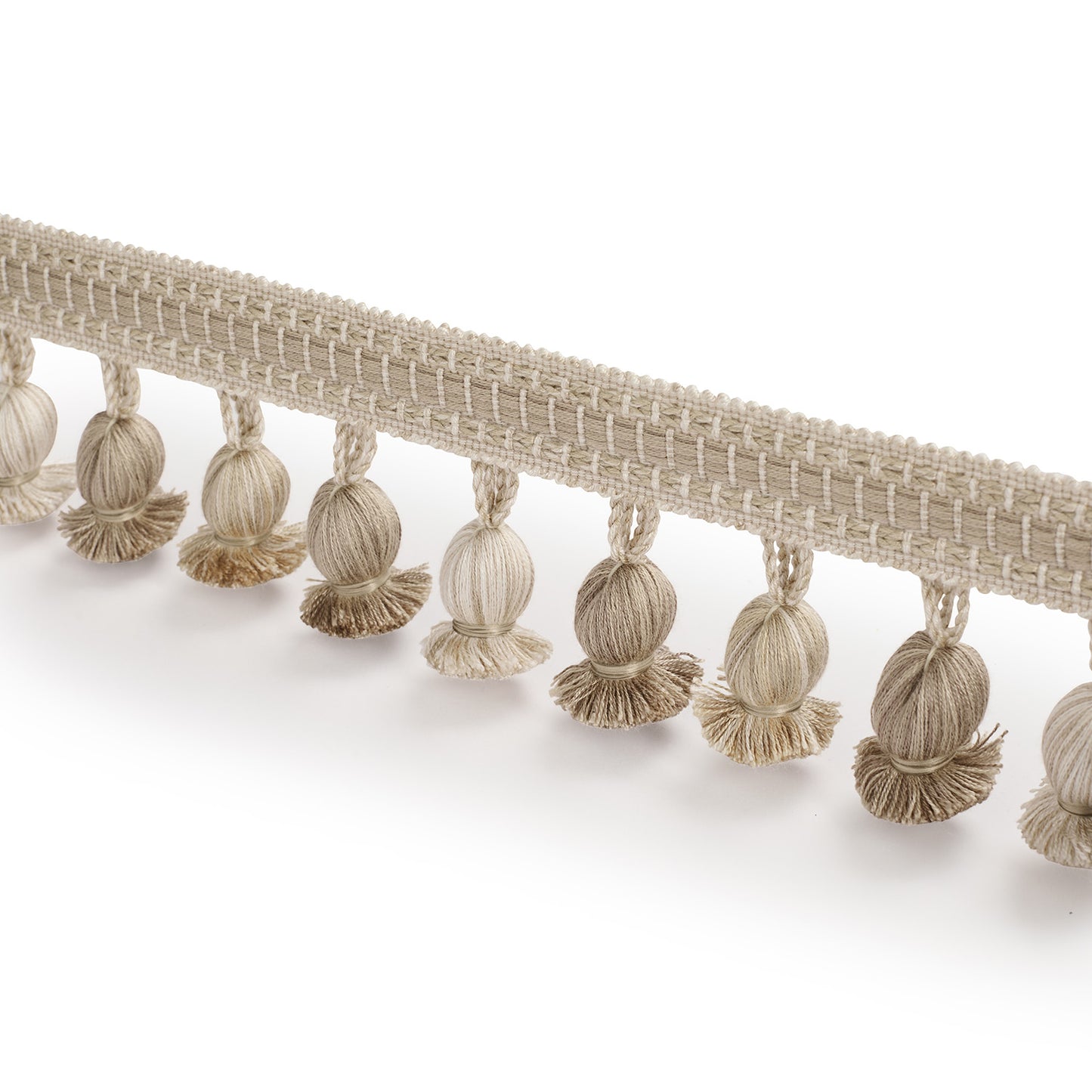 James Hare Shellberry Onion Tassel Fringe Mineral