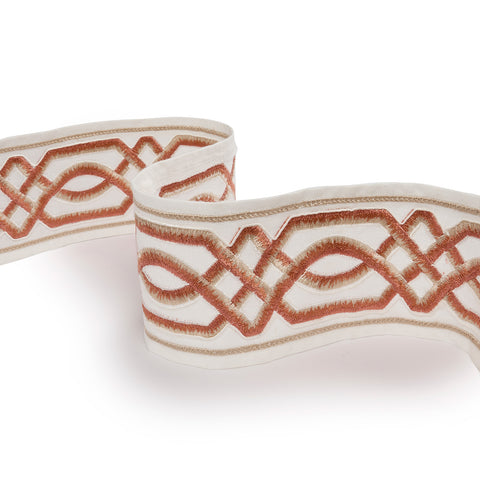 James Hare Fête Key Braid Coral