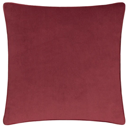 Riva Home Amor Eterno Velvet Piped Cushion Red