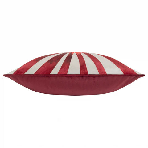 Riva Home Amor Eterno Velvet Piped Cushion Red
