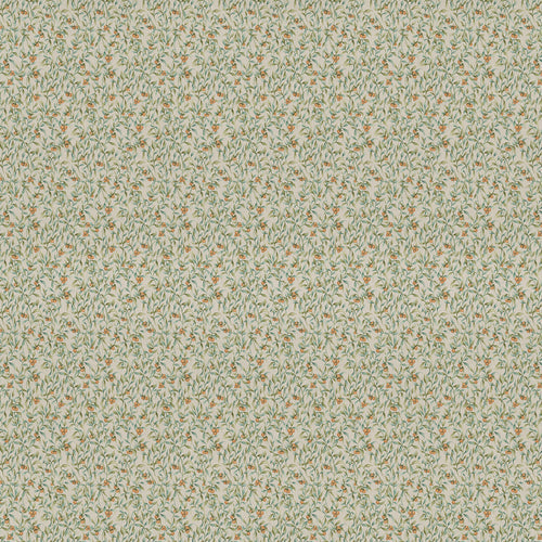 Voyage Maison Aura Printed Cotton Fabric Moss