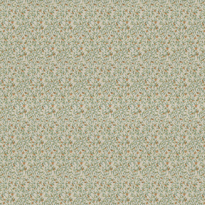 Voyage Maison Aura Printed Cotton Fabric Moss