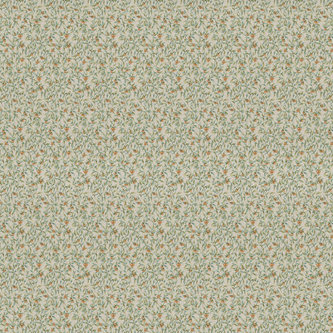 Voyage Maison Aura Printed Cotton Fabric Moss
