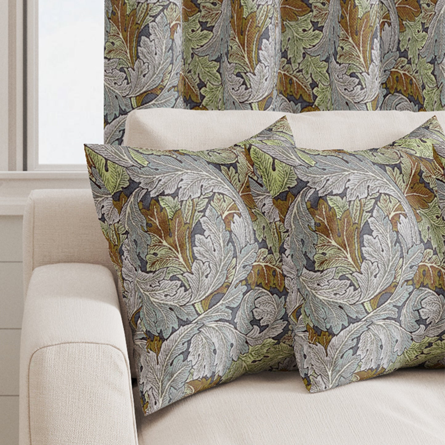 Chatham Glyn Acanthus Indigo