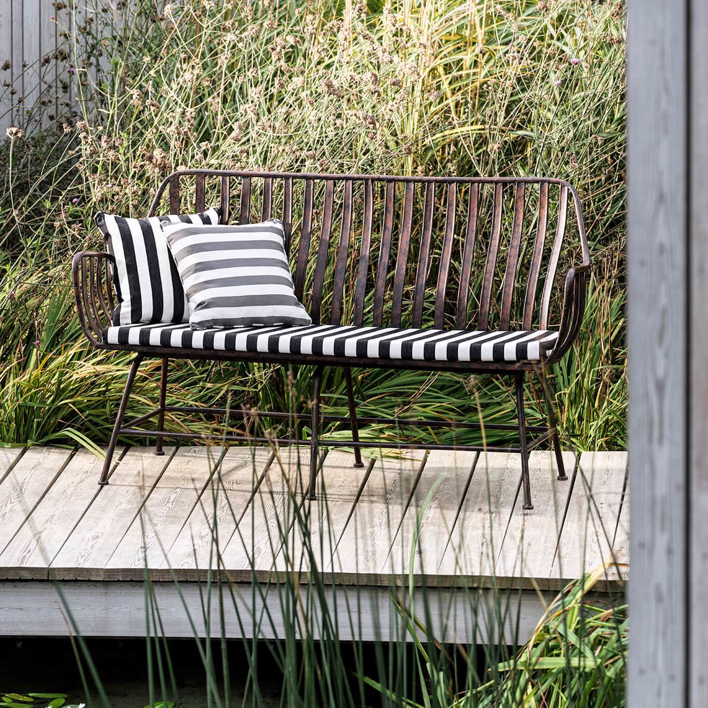 Clarke & Clarke Outdoor Sicily Ebony