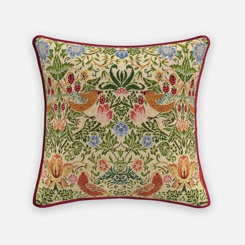 William Morris Thornbury Avery Tapestry Natural Cushion