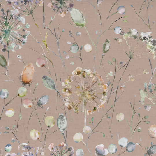 Voyage Maison Boronia Fabric Coral Cloud Apricot