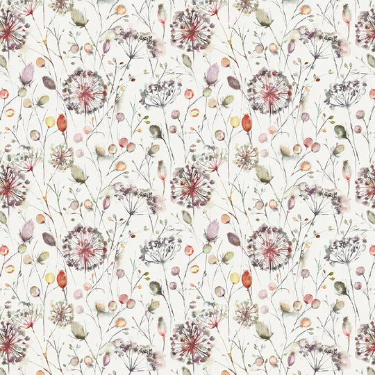 Voyage Maison Boronia Fabric Boysenberry Cream