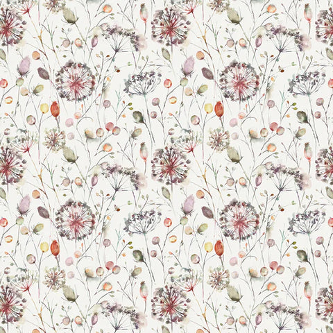 Voyage Maison Boronia Fabric Boysenberry Cream