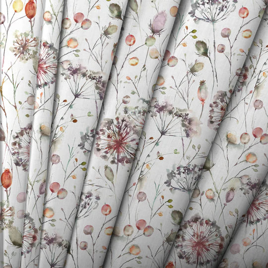 Voyage Maison Boronia Fabric Boysenberry Cream